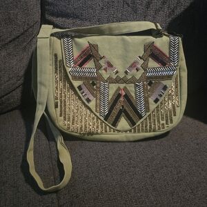 Noonday Collection | Beaded Messenger Bag